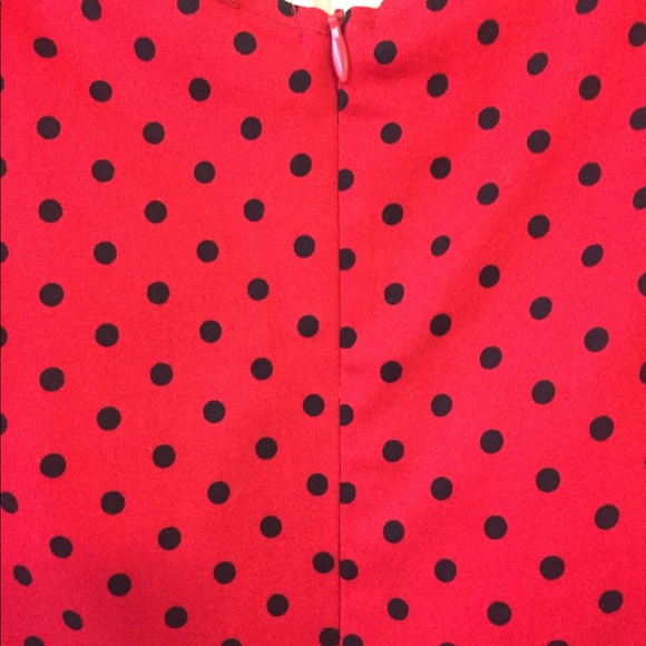 Darling polka dot dress size M - Picture 2 of 3